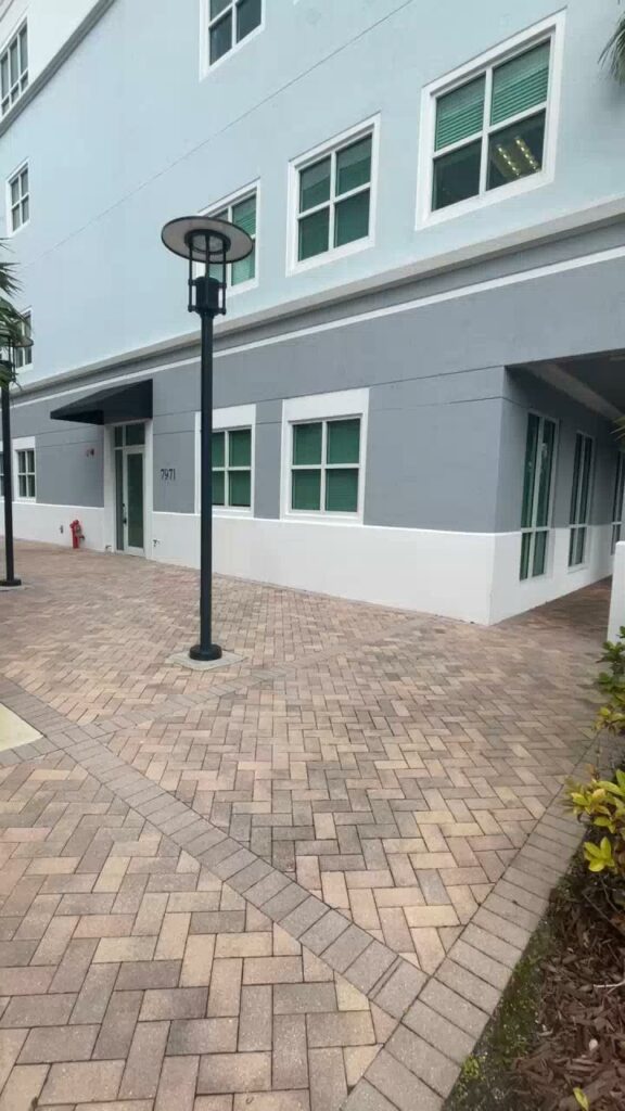 Outside patio